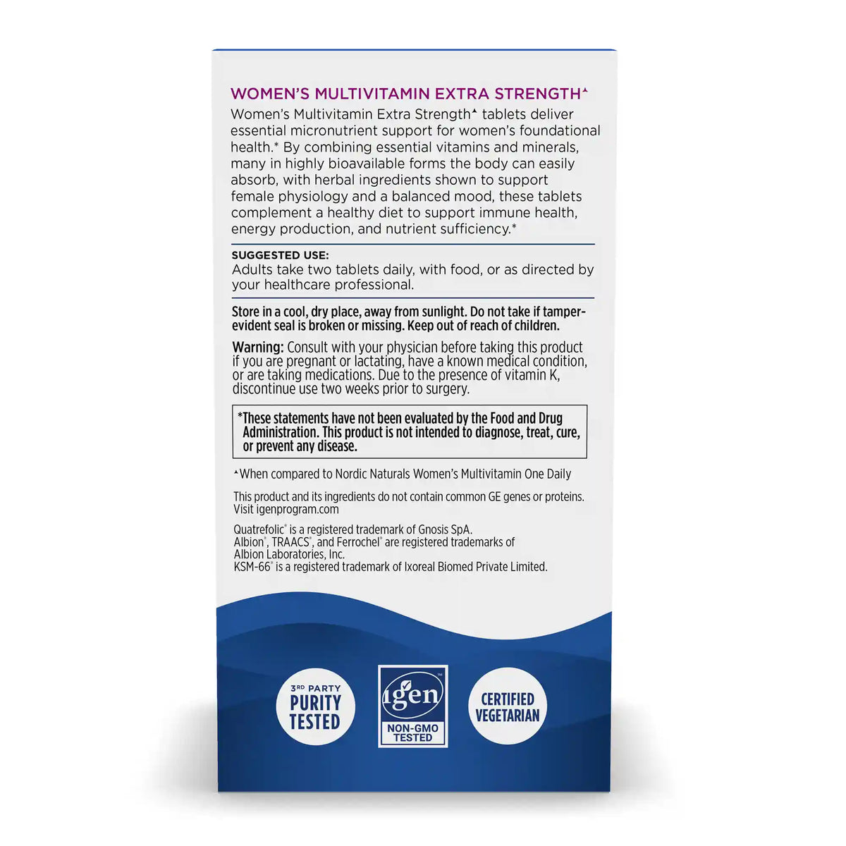 Women’s Multivitamin Extra Strength