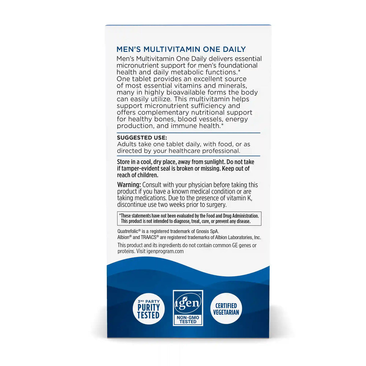 Men’s Multivitamin One Daily