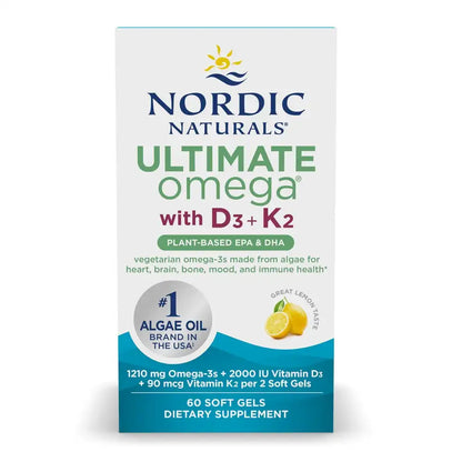 Ultimate Omega Plant-Based with D3+K2