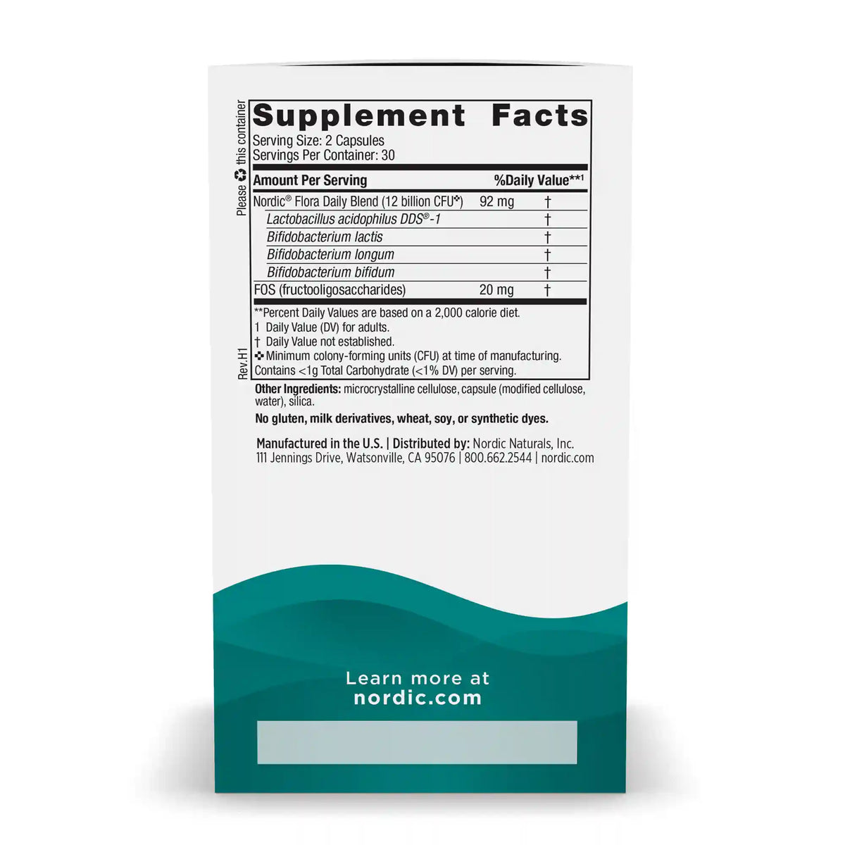 Nordic Flora Probiotic Daily