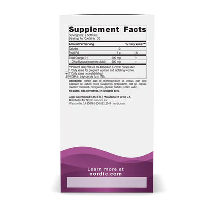 Vegan Prenatal DHA
