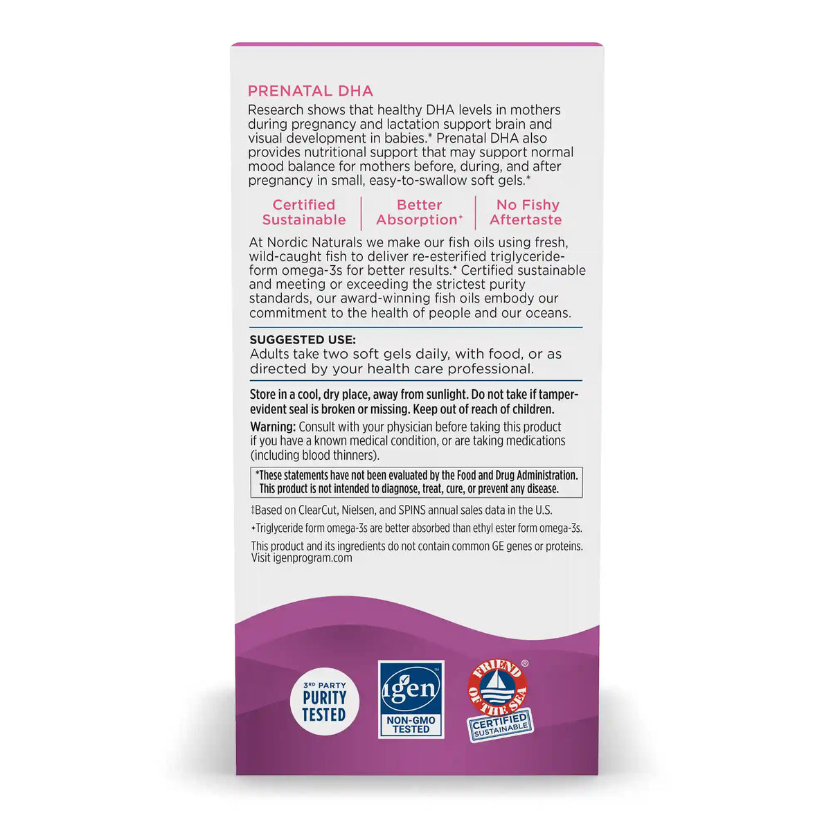 Prenatal DHA