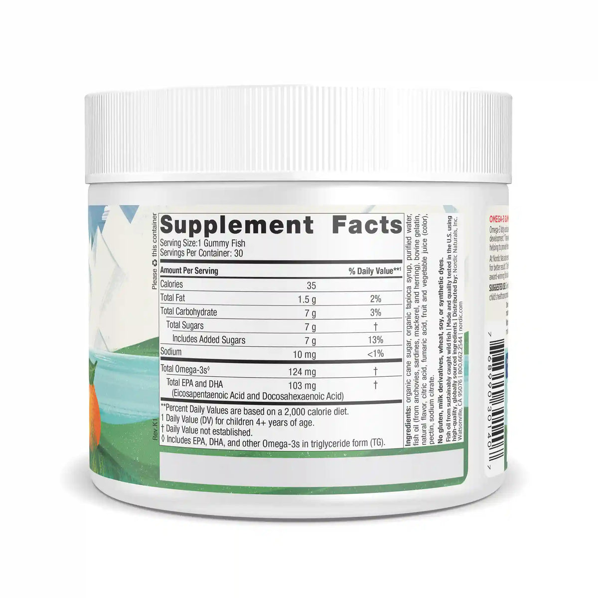 Nordic Omega-3 Gummy Fish