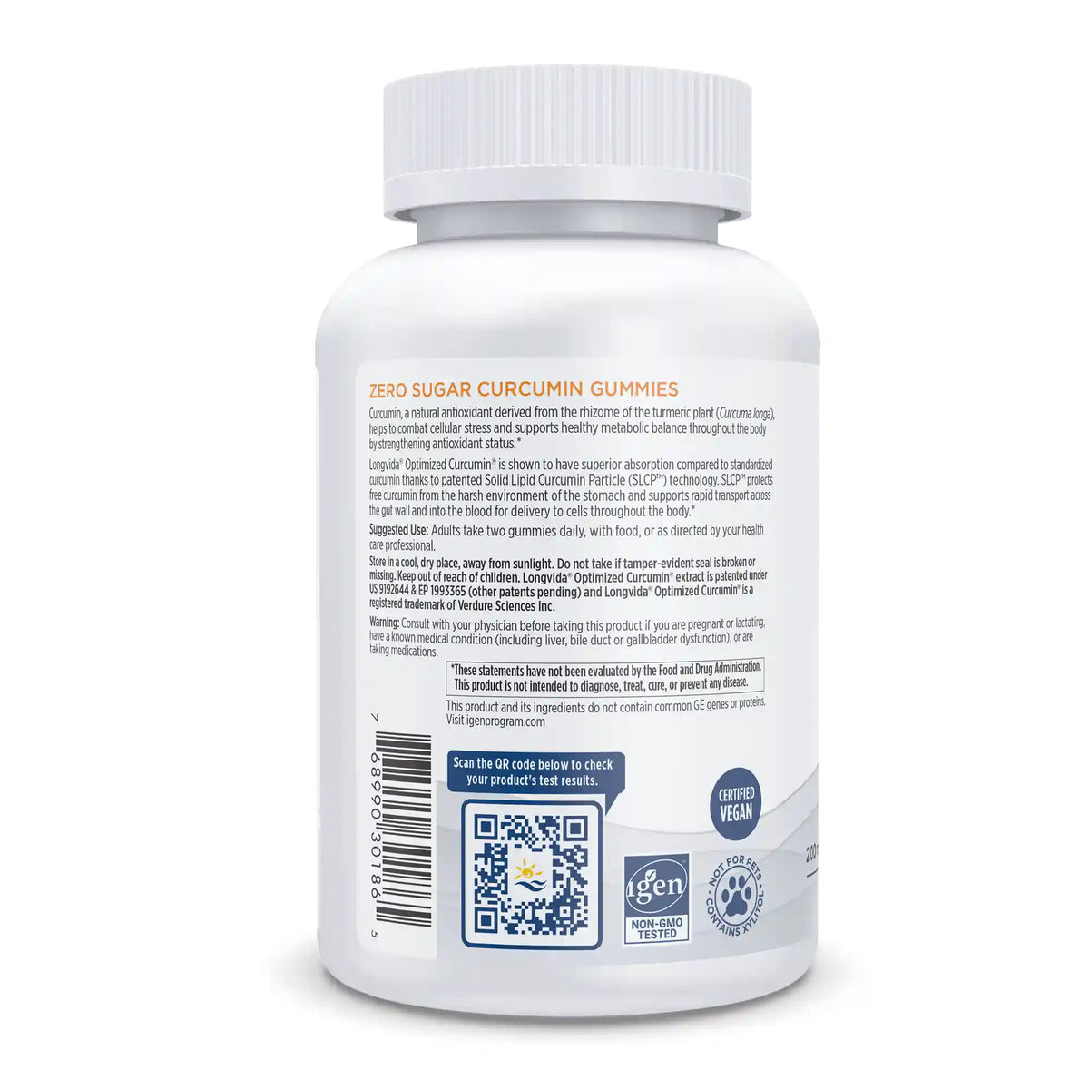 Zero Sugar Curcumin Gummies
