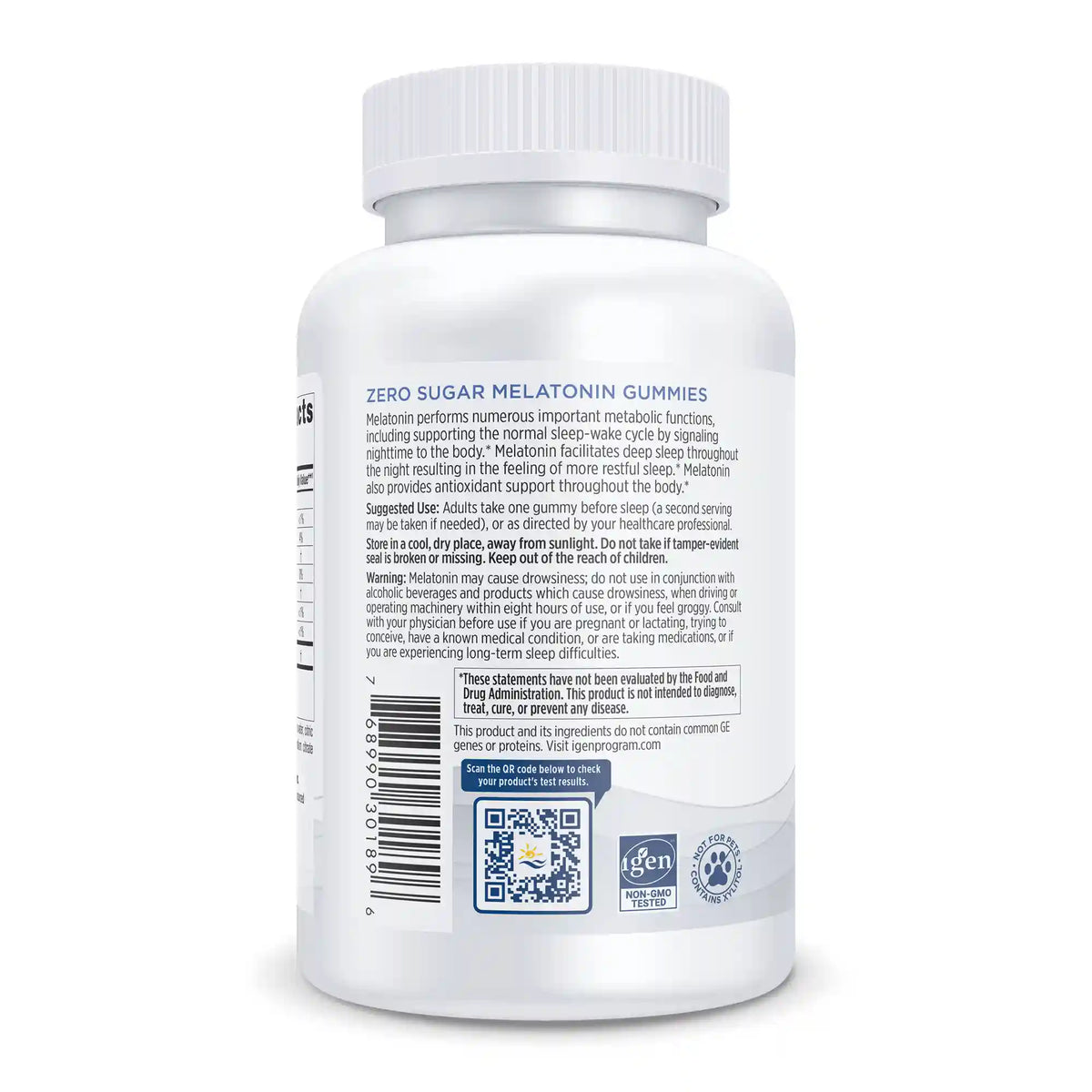 Zero Sugar Melatonin Gummies